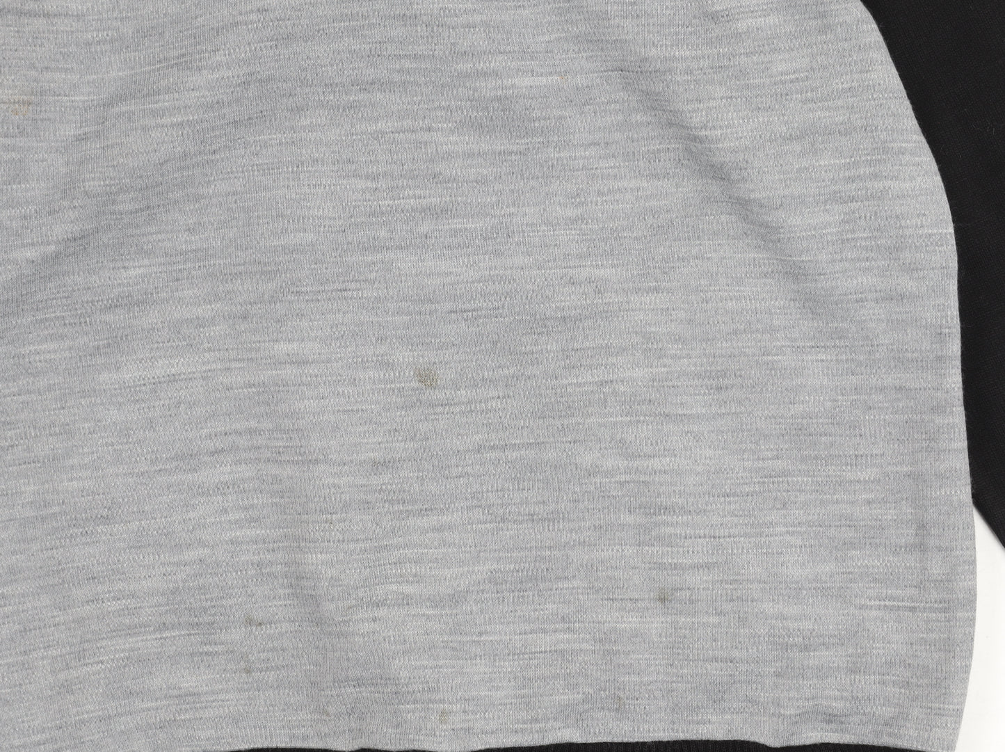Karhu Unisex Grey Black Marathon Logo Track Jacket M Retro