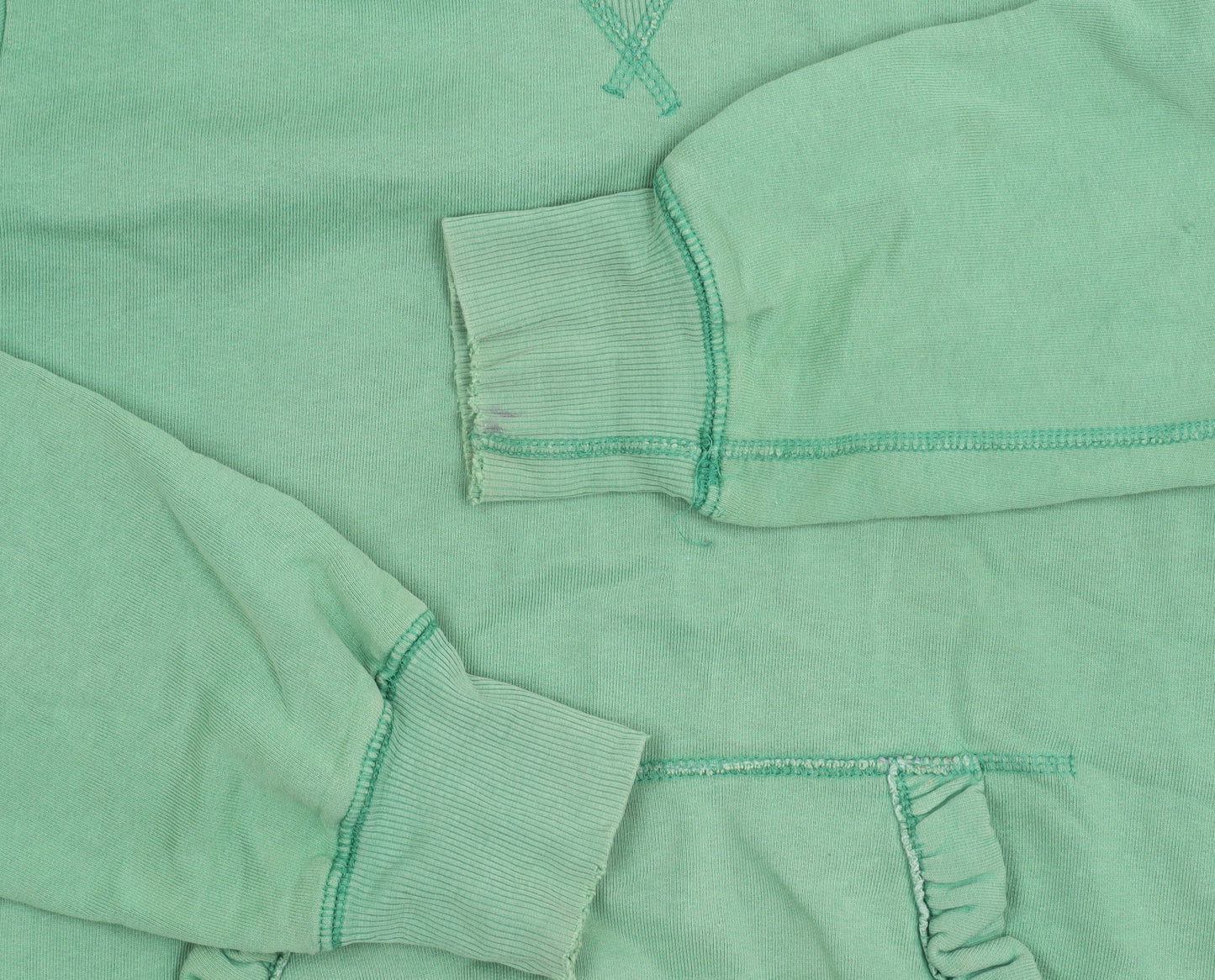 SoulCal Womens Green Pullover Hoodie Size 12 Cotton Blend