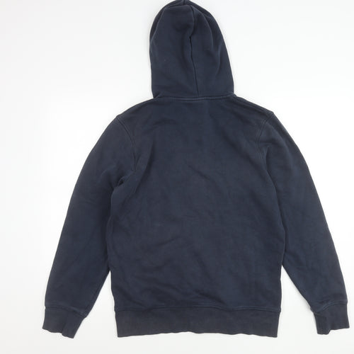 Jack & Jones Men's Blue Full Zip Hooded Jacket Size S