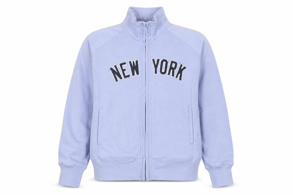 New York Girls Blue Track Jacket Size 14 Years Full Zip Casual Sportswear