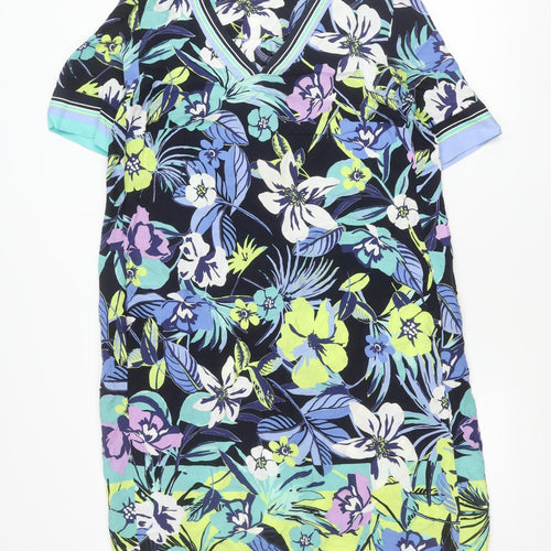Betty Barclay Womens Multicoloured Floral Shift Dress Size 12