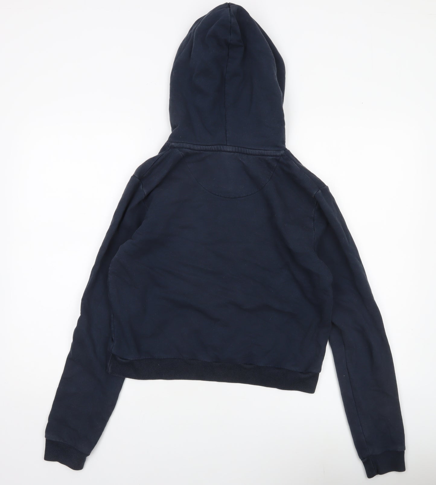 Jack Wills Women’s Blue Pullover Hoodie Size 10 Regular Fit Logo
