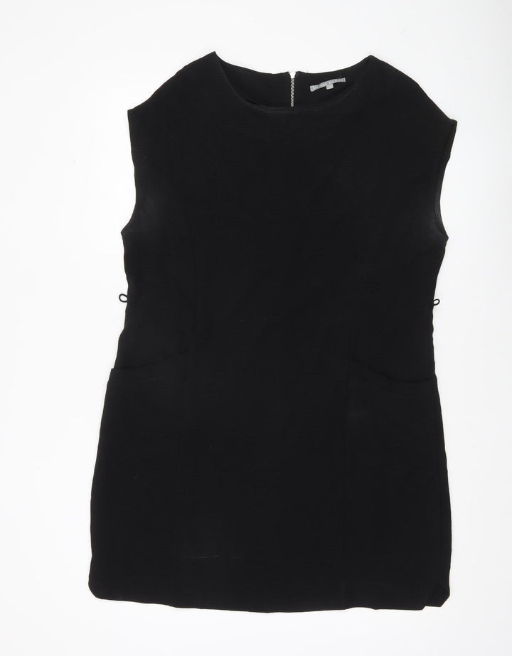 Oliver Bonas Women's Black Size 14 Sleeveless Shift Dress