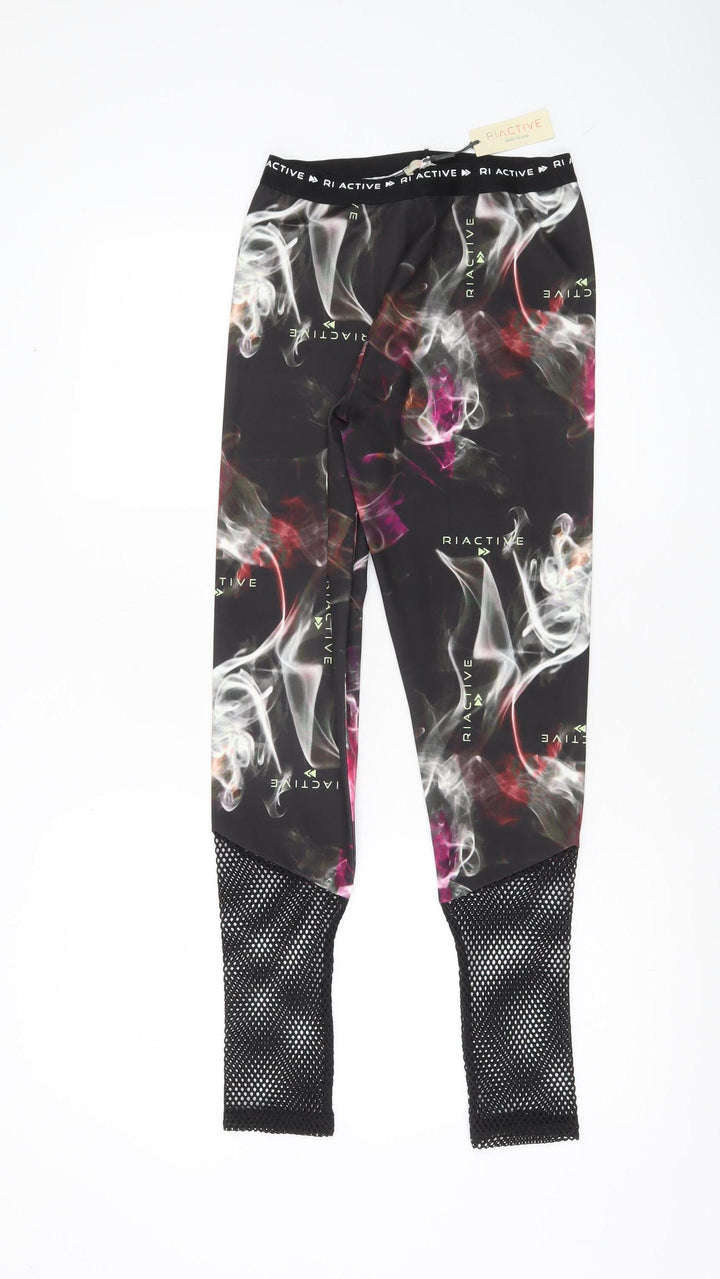 River Island Girls Multicoloured 13-14 Years Slim Fit Activewear Leggings