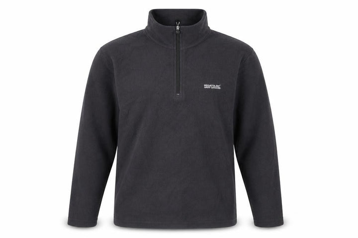 Regatta Mens Grey Fleece Sweatshirt XL 1/2 Zip Outdoor Layer