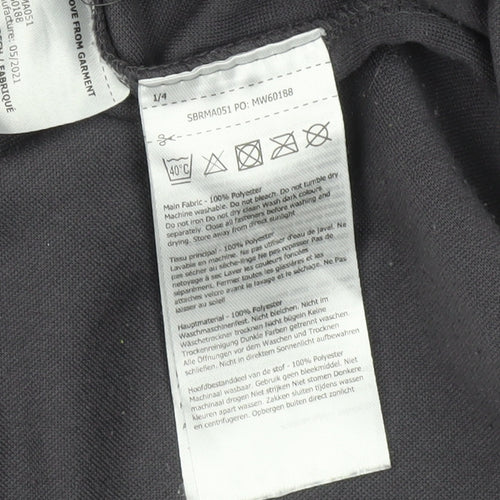 Regatta Mens Grey Fleece Sweatshirt XL 1/2 Zip Outdoor Layer