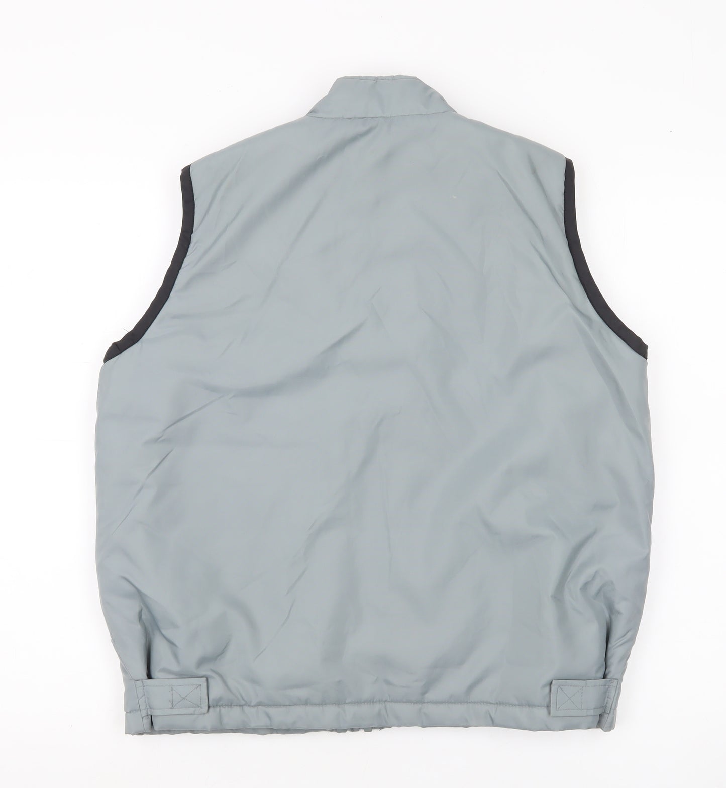 St Bernard Men’s Grey Nylon Bodywarmer Waistcoat Size 34
