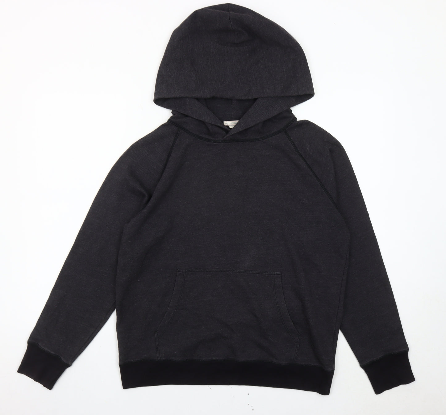 Gap Men's Black Medium Pullover Hoodie Jumper with Pockets