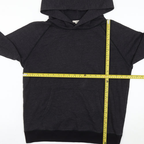 Gap Men's Black Medium Pullover Hoodie Jumper with Pockets