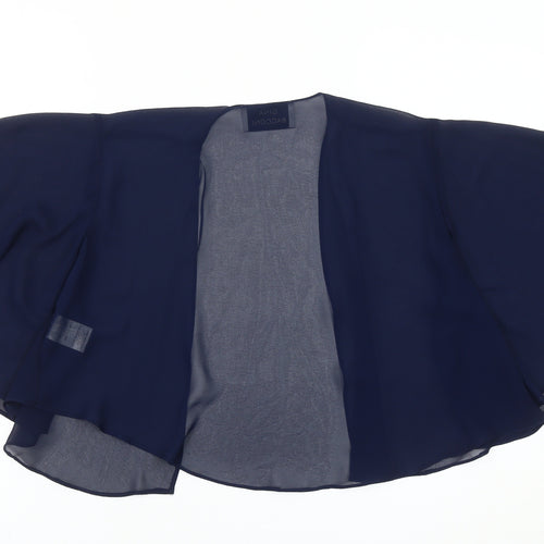 Gina Bacconi Women’s Blue Chiffon Kimono Blouse UK 12