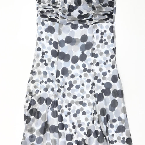 Marks and Spencer Women’s Multicoloured Polka Dot Slip Dress Size 12