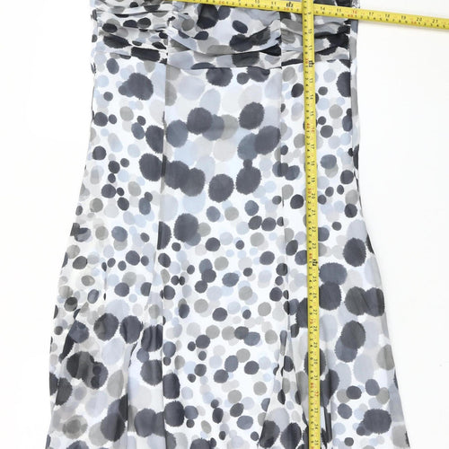Marks and Spencer Women’s Multicoloured Polka Dot Slip Dress Size 12