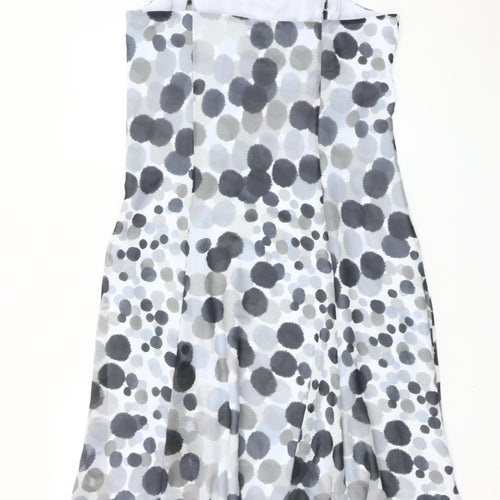 Marks and Spencer Women’s Multicoloured Polka Dot Slip Dress Size 12