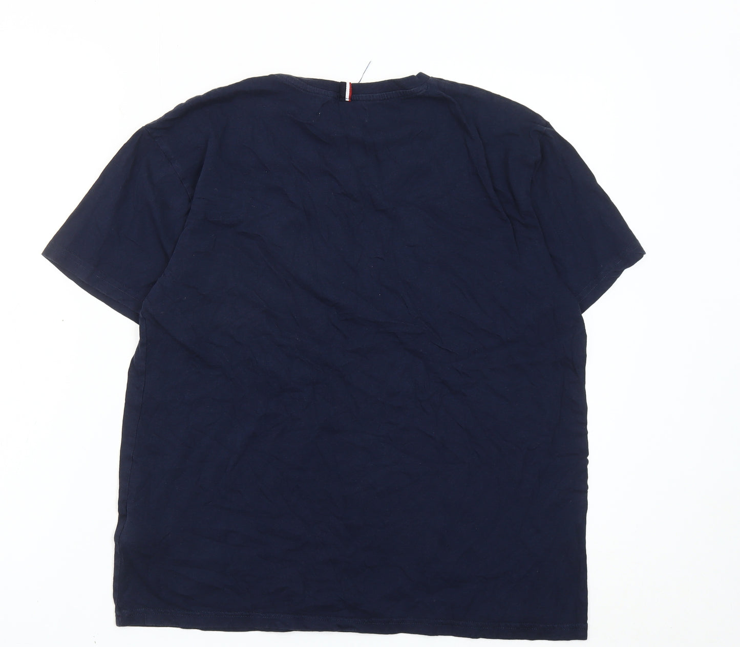 Ben Sherman Men's Blue Cotton Logo T-Shirt Size L