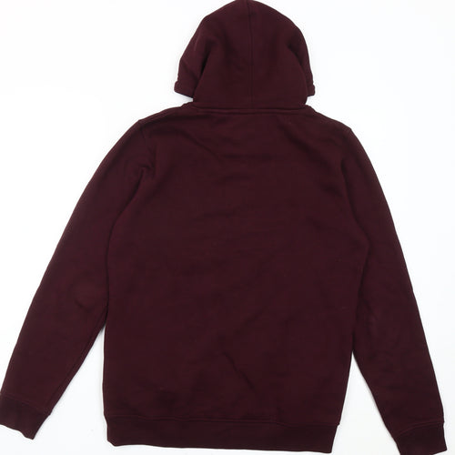 Sfera Men Hoodie Red Size S Regular Fit Pullover Sports Graphic
