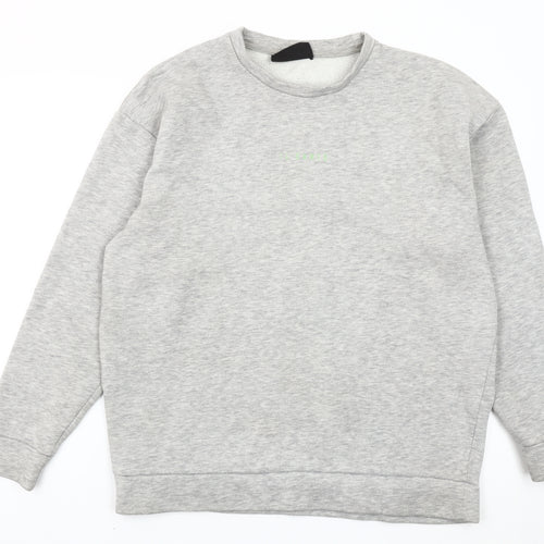 Il Sarto Men’s Grey Crew Neck Sweatshirt Size M Regular Fit