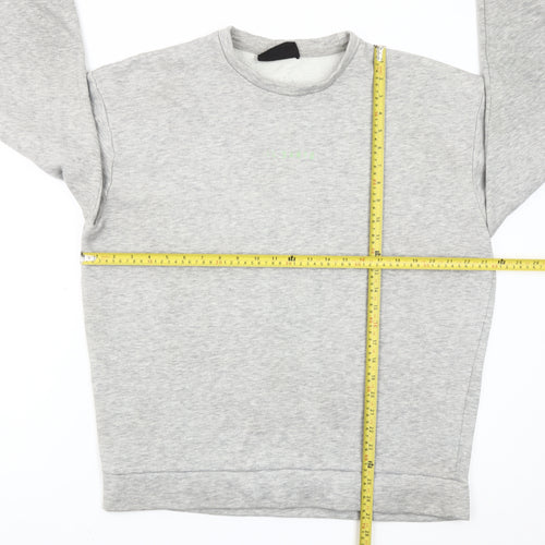 Il Sarto Men’s Grey Crew Neck Sweatshirt Size M Regular Fit