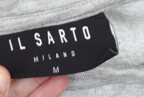 Il Sarto Men’s Grey Crew Neck Sweatshirt Size M Regular Fit