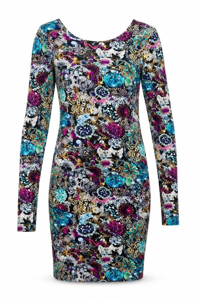 Hedkandi Women’s Multicoloured Size 6 Bodycon Mini Party Dress