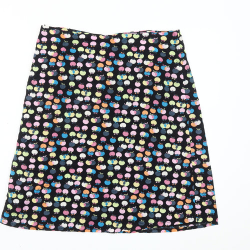 Motel Womens Multicoloured A-Line Skirt Size 12 Retro Festival