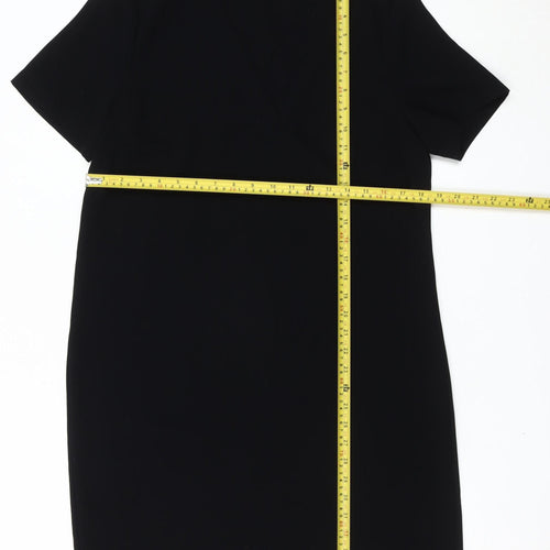 Marks and Spencer Women’s Black Sheath Knee Length Dress Size 12