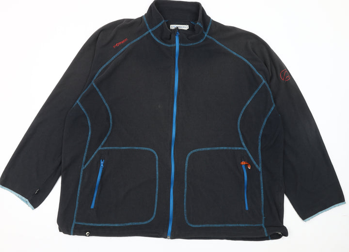 Stormberg Men’s Black Full Zip Sweatshirt Jacket XL Lightweight Outdoor