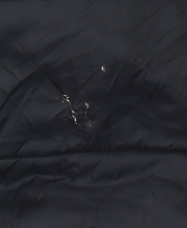 Rageman Milano Women’s Blue Puffer Jacket Size M Nylon Winter Coat