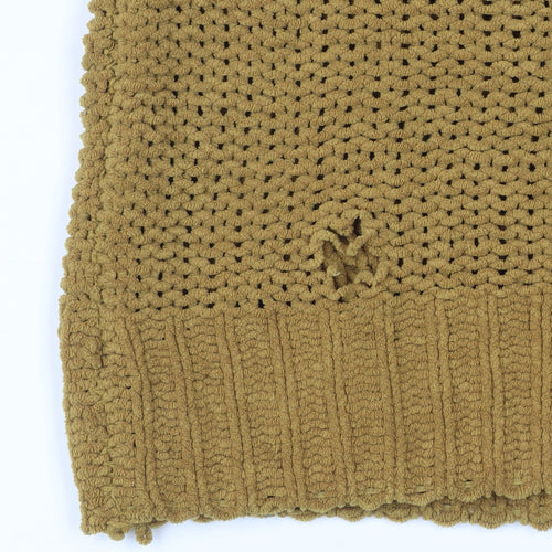 Billabong Womens Brown Cotton Knit Pullover Jumper Size M