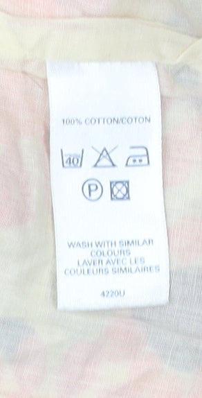 French Connection Womens Multicoloured Floral Halter Blouse Size 12