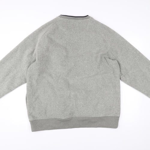 Maine New England Men’s Grey XL V-Neck Pullover Jumper