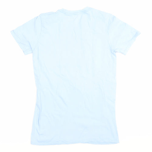 Beano Womens Blue Small Graphic T-Shirt Funny Cartoon Casual Top
