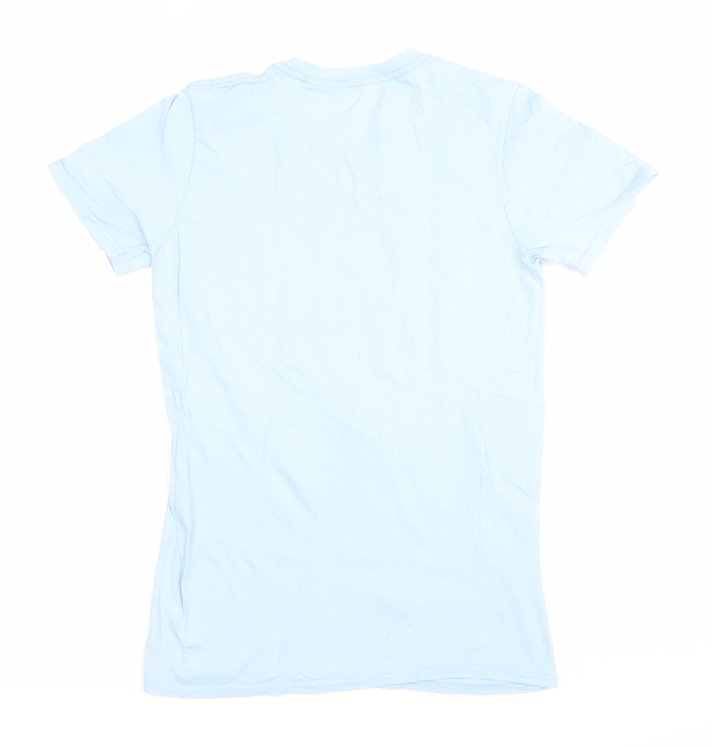Beano Womens Blue Small Graphic T-Shirt Funny Cartoon Casual Top