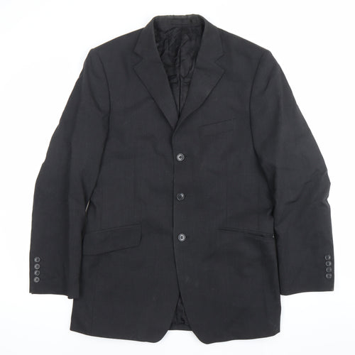 Marks and Spencer Men’s Grey Wool Blend Suit Jacket 38in M