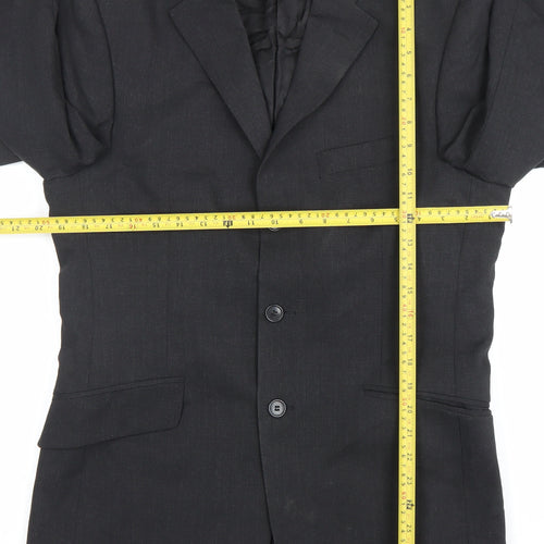 Marks and Spencer Men’s Grey Wool Blend Suit Jacket 38in M