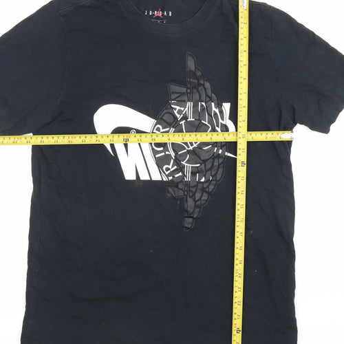 Jordan Men Black M Graphic Print Sports T-Shirt