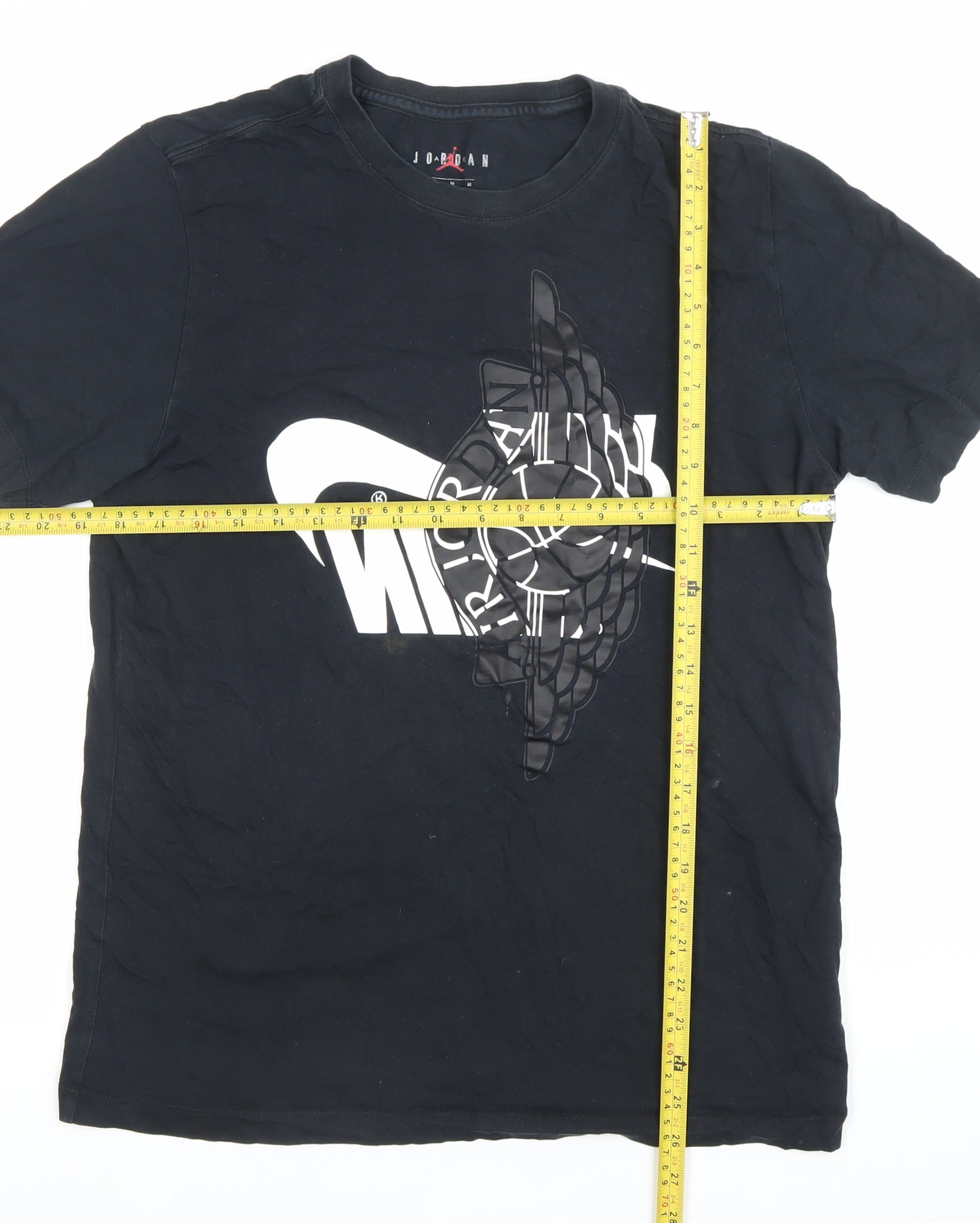 Jordan Men Black M Graphic Print Sports T-Shirt