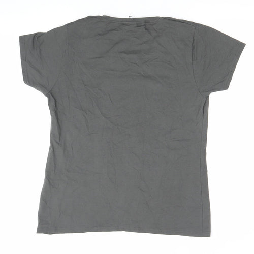 Volkswagen Mens Grey XL Graphic Print Classic Car T-Shirt
