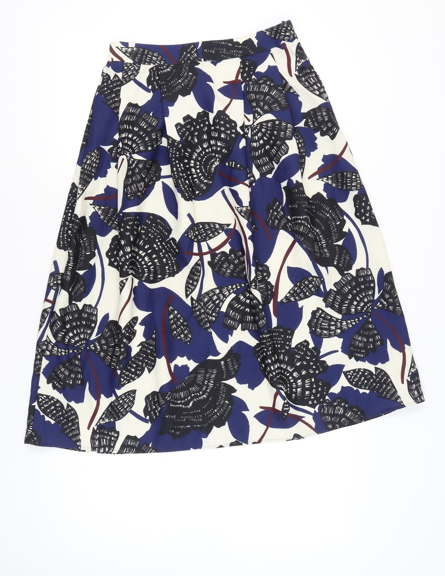 Marks and Spencer Womens Multicoloured A-Line Skirt Size 12