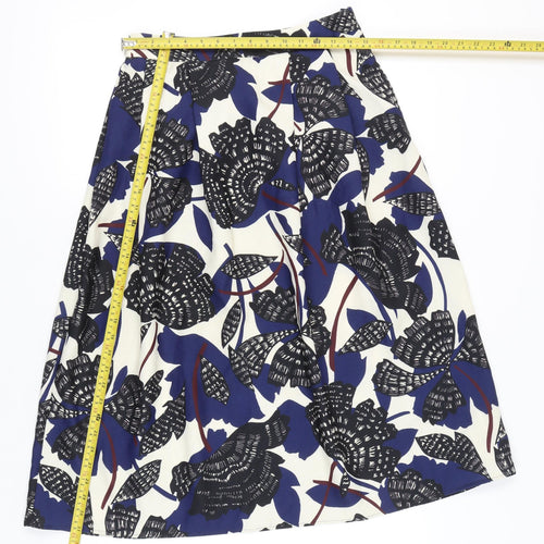 Marks and Spencer Womens Multicoloured A-Line Skirt Size 12