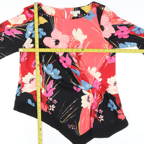 Monsoon Women’s Multicoloured Floral Blouse UK 12 Tunic Style