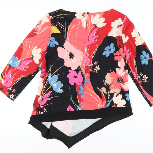 Monsoon Women’s Multicoloured Floral Blouse UK 12 Tunic Style