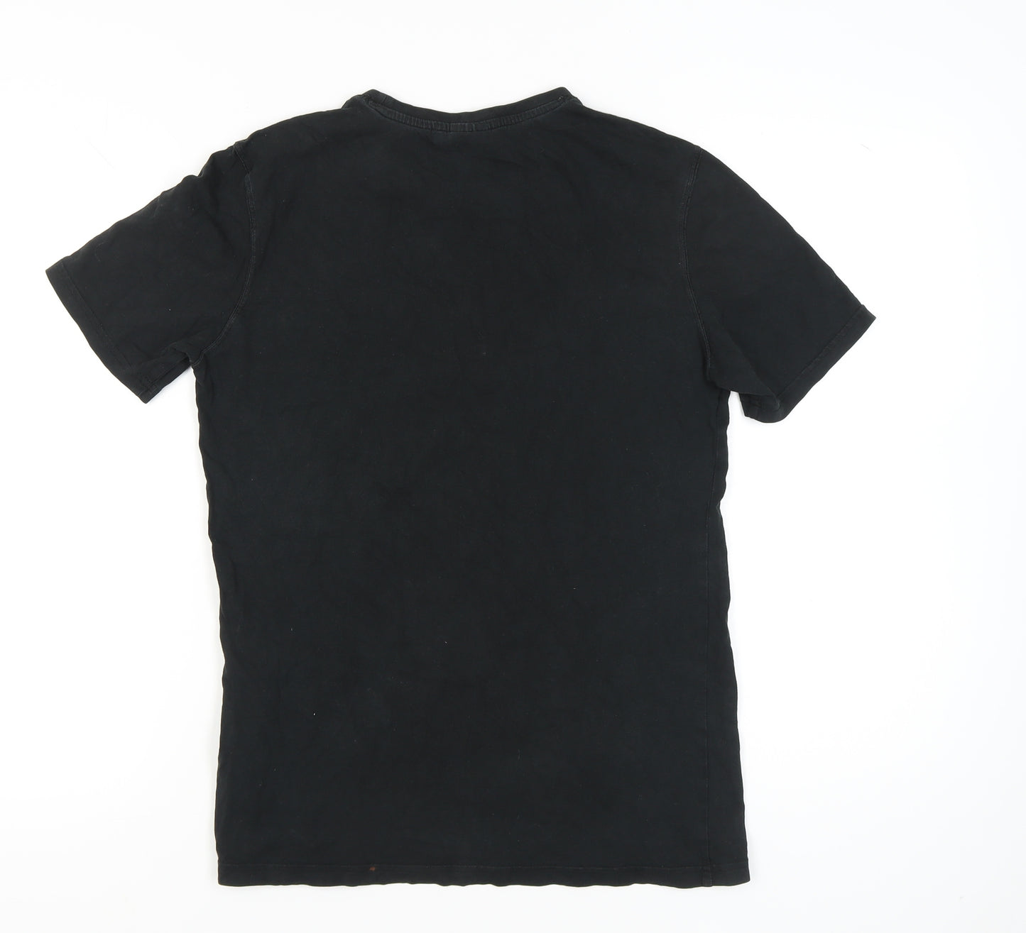 Puma Men's Black Small Logo T-Shirt Crew Neck Short Sleeve