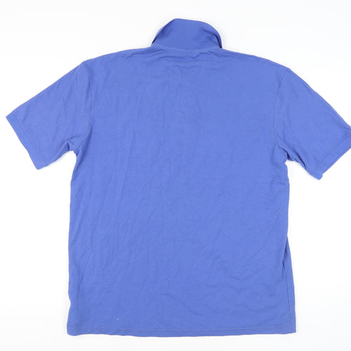 Lee Cooper Men’s Blue XL Polo Shirt Cotton Classic Casual