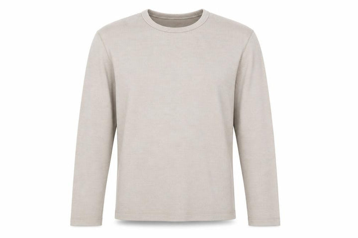 AllSaints Mens Beige Medium Pullover Jumper Crew Neck Knit