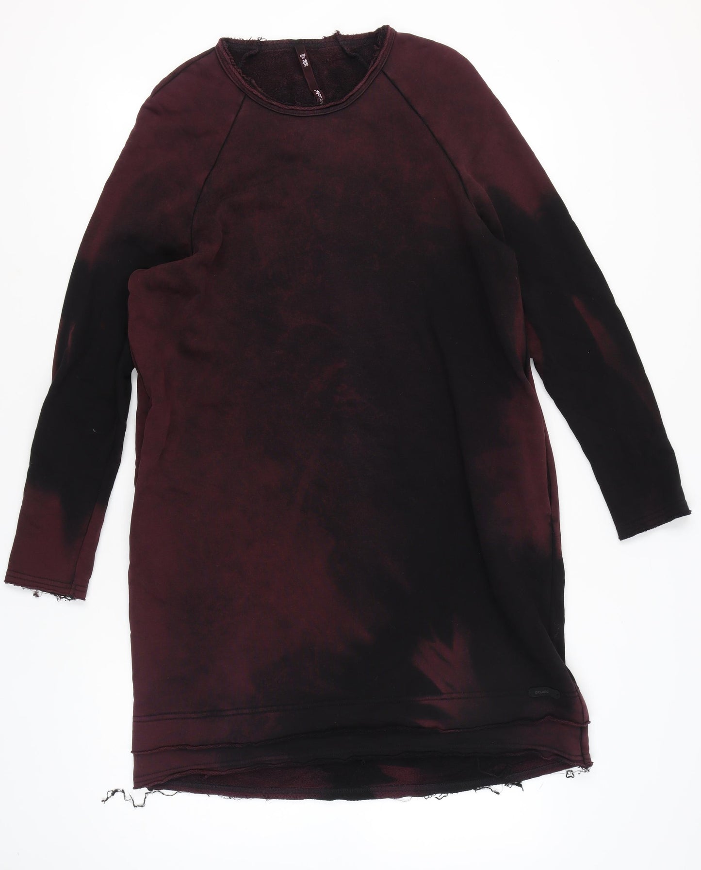 studiob3 Women’s Purple Tie Dye T-Shirt Dress Size 8-10