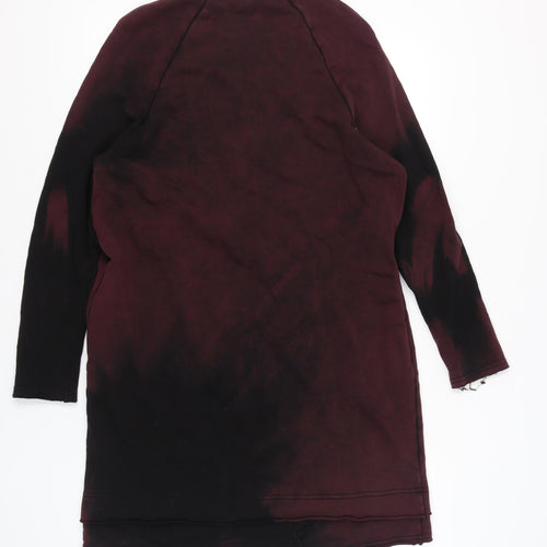 studiob3 Women’s Purple Tie Dye T-Shirt Dress Size 8-10