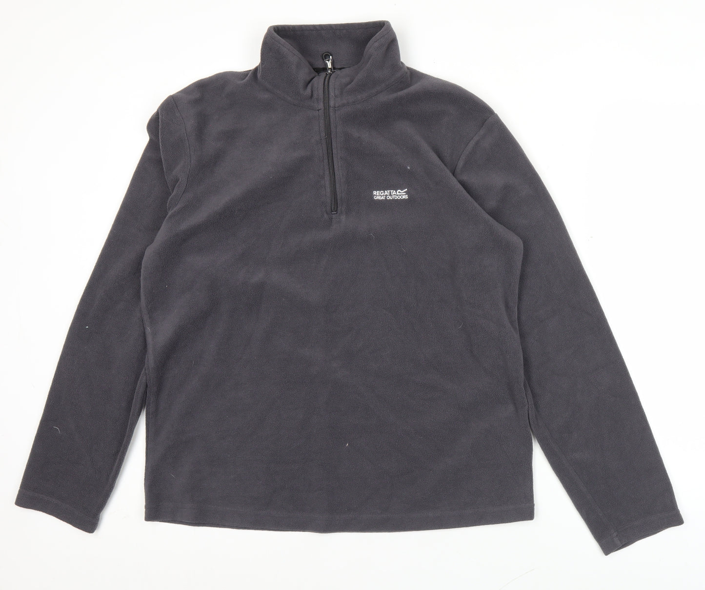 Regatta Mens Grey 2XL Fleece Pullover Sweatshirt Outdoor Hiking