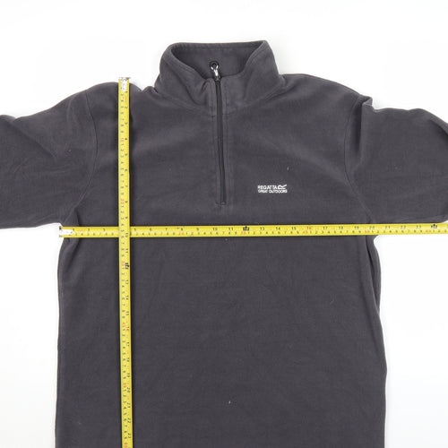 Regatta Mens Grey 2XL Fleece Pullover Sweatshirt Outdoor Hiking