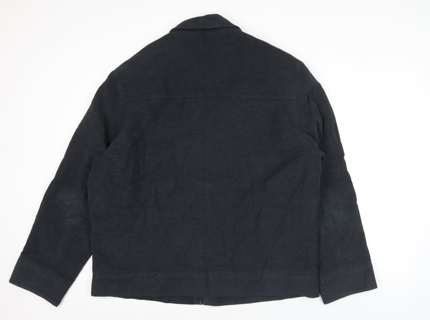 Jeff Banks Men’s Black XL 46" Cotton Blend Jacket Casual Workwear