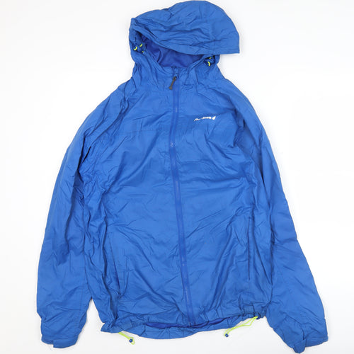 Peter Storm Men’s Blue Windbreaker Jacket Size S Hooded Outdoor Coat